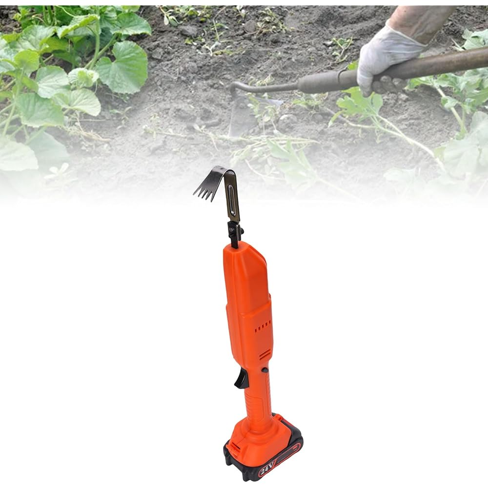 Béloséneurs Hoe 2500 TR/Min Cultivateur de Jardin à Main Le Manganèse des Lames en Acier Digger Sol adapté au Jardin Pelou (Prise UE) : Jardin
