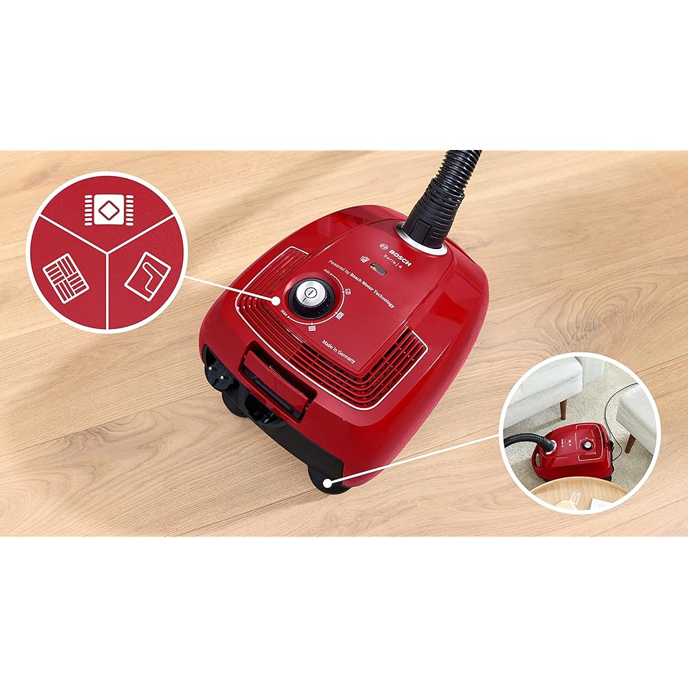 Bosch Série 4 BGB38RD2 Aspirateur avec sac 4L