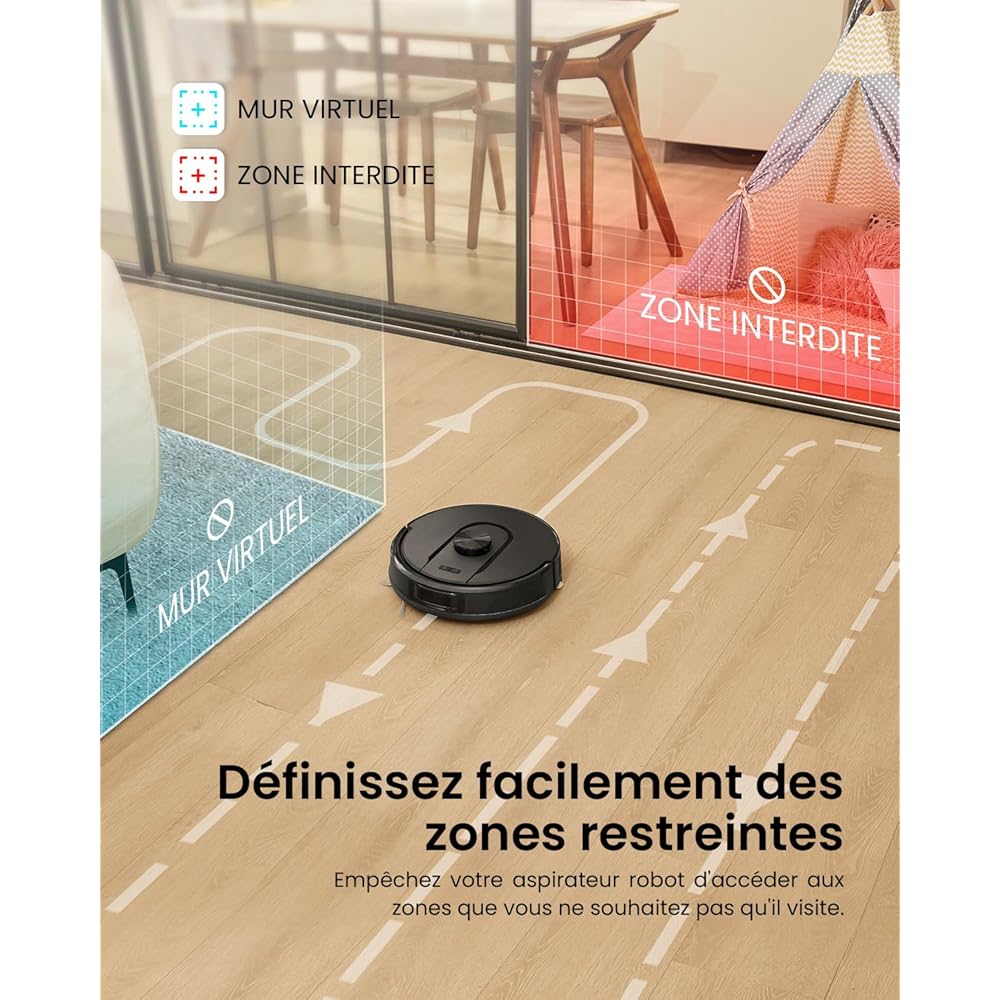 Vexilar Cleanova W11 Robot aspirateur 5000 Pa avec vidange