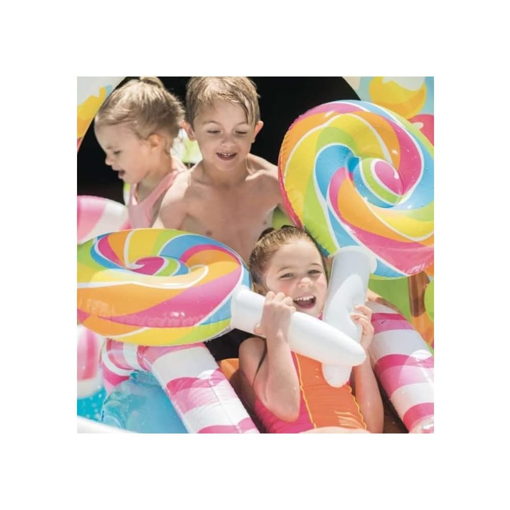 Intex Aire de jeux gonflable Royaume des Bonbons 57149NP
