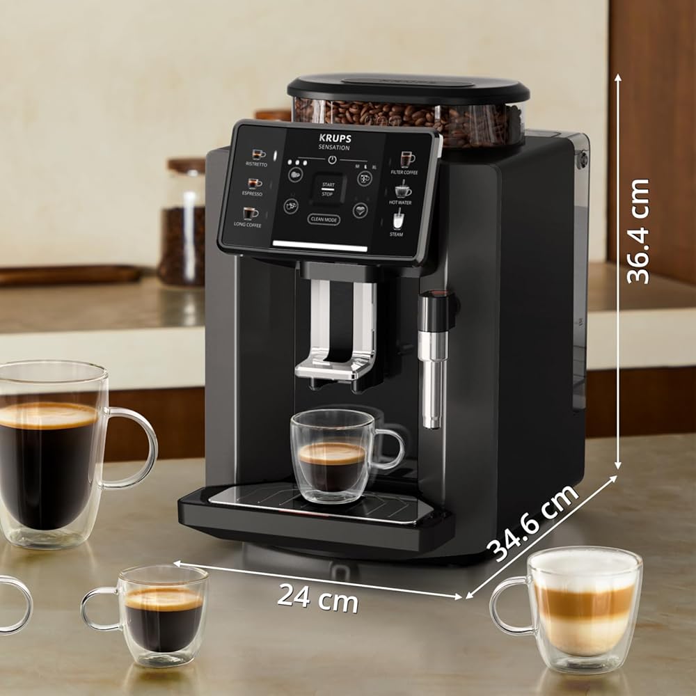 Krups Sensation C50 Expresso broyeur 5 boissons