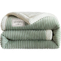 Ergocar Couverture, Plaid Double Face Doux et Chaud, Couverture de Décoration Intérieure Chaude et Légère, Plaid Jeté Canapé Flanelle, pour Convient à Toutes Les Saisons : Cuisine et Maison