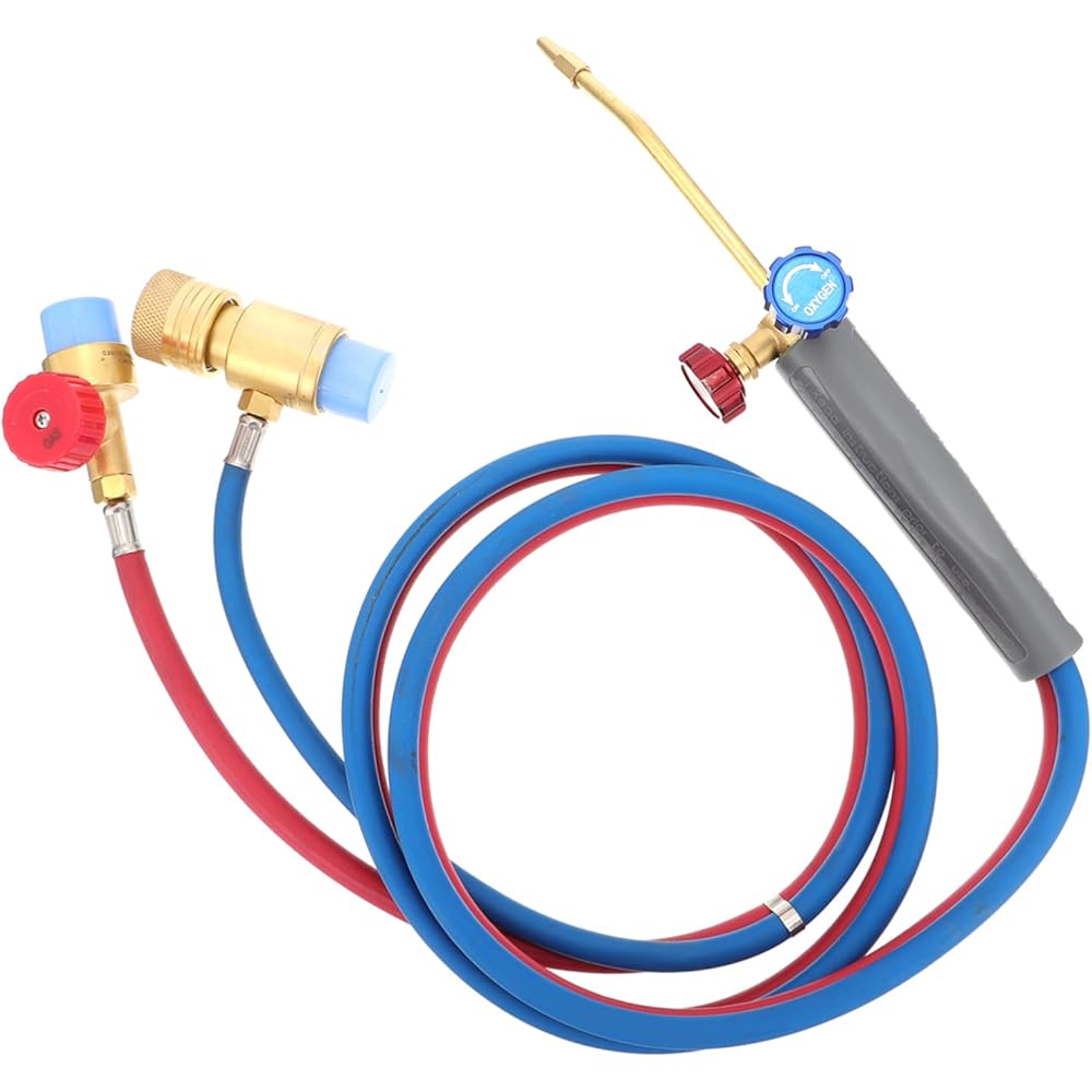 Angoily Chalumeau À Gaz – Mini-soudeur Pour Soudage À L'oxygène Avec Poignée Ergonomique : Bricolage