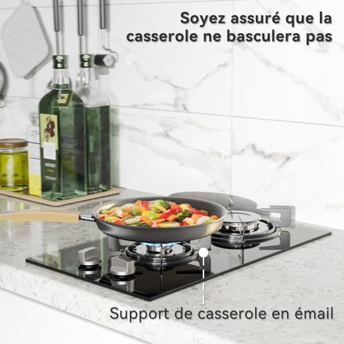 Magicplux Plaque de cuisson gaz 2 feux 4300W