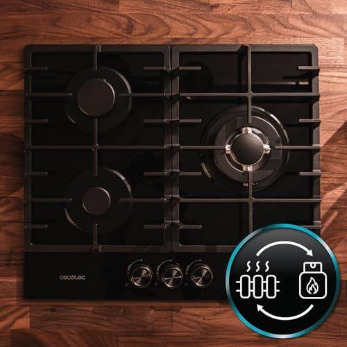 Cecotec Plaque gaz Bolero Squad G 4200S inox 4 foyers
