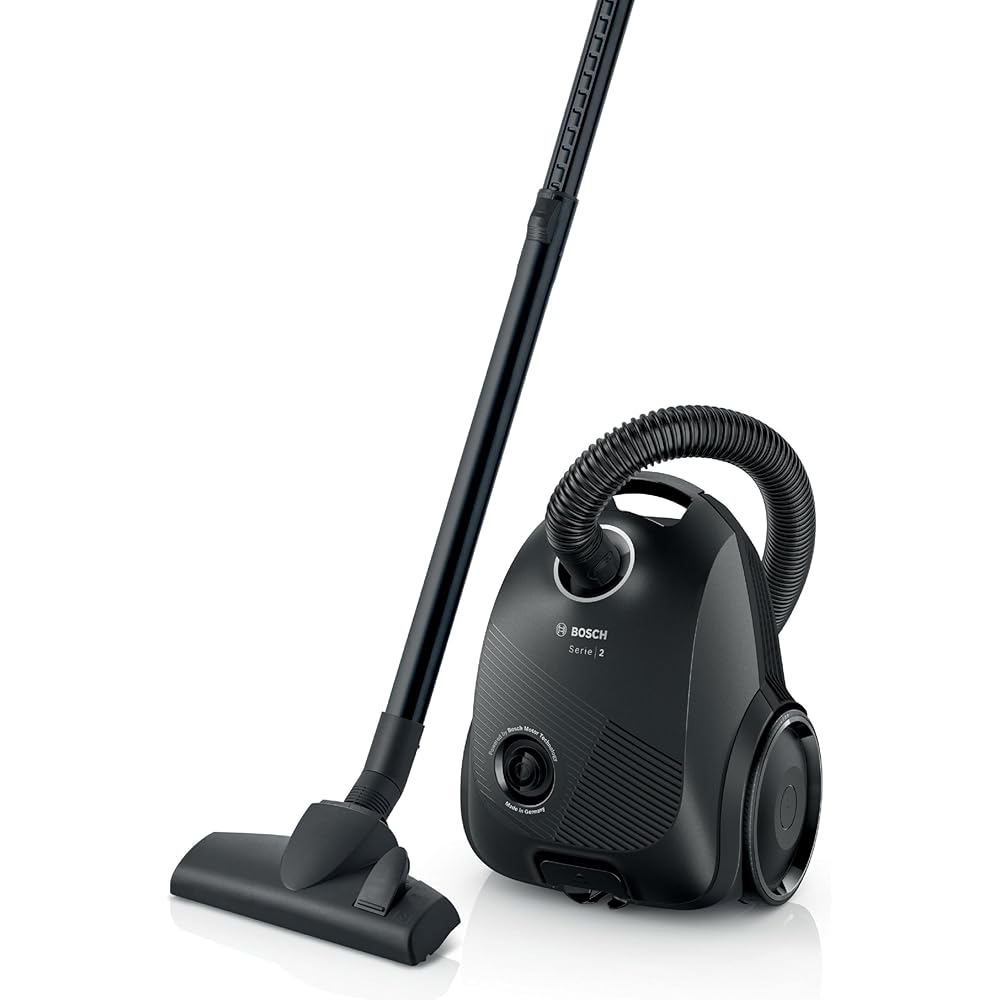 BOSCH Série 2 BGBS2LB1, Aspirateur traîneau avec Sac, Noir, 3600 W, 3.5 liters, 80 décibeles : Cuisine et Maison
