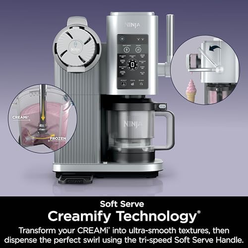 Ninja CREAMi NC701 Sorbetière 13-en-1 avec 2 bols