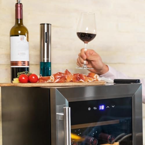 Cecotec Cave à vin Bolero GrandSommelier 2050 Inox 20 bouteilles