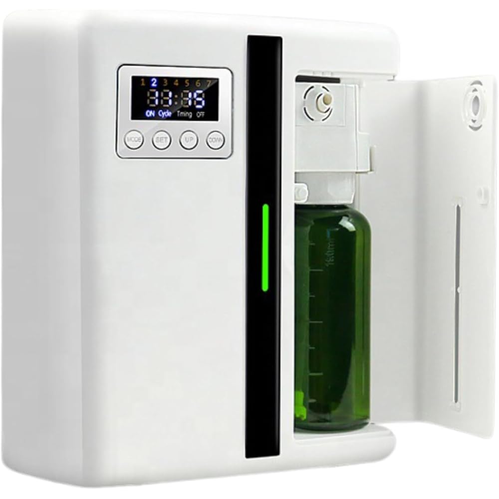 Diffuseur Électrique d’huiles Essentielles - pour Marketing Olfactif et Aromathérapie à la Maison ou en Magasin pour Surfaces de 50 à 300 m² : Hygiène et Santé