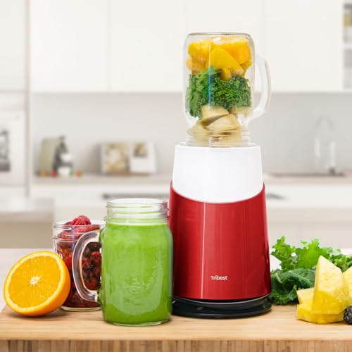 Personal Blender Tribest PB430   Rouge : Cuisine et Maison