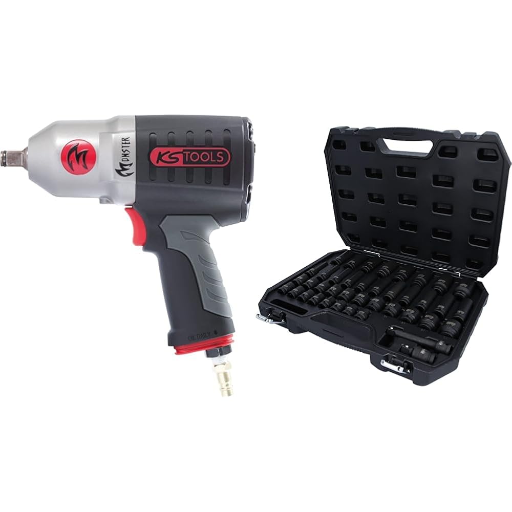 KS TOOLS Clé à chocs monster 1690nm - 220mm - 515.1210 & 515.0065 douills et ensemble de douilles : Bricolage