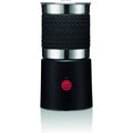 BODUM 11901-01EURO BISTRO Mousseur à lait chauffant électrique 600 W, bol inox détachable, Noir : Cuisine et Maison