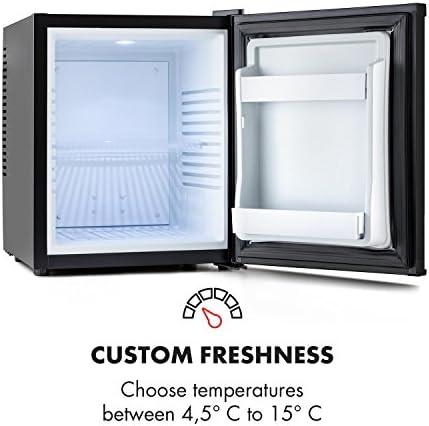 Klarstein Mini frigo de chambre 30L silencieux, réglable 5-15°C