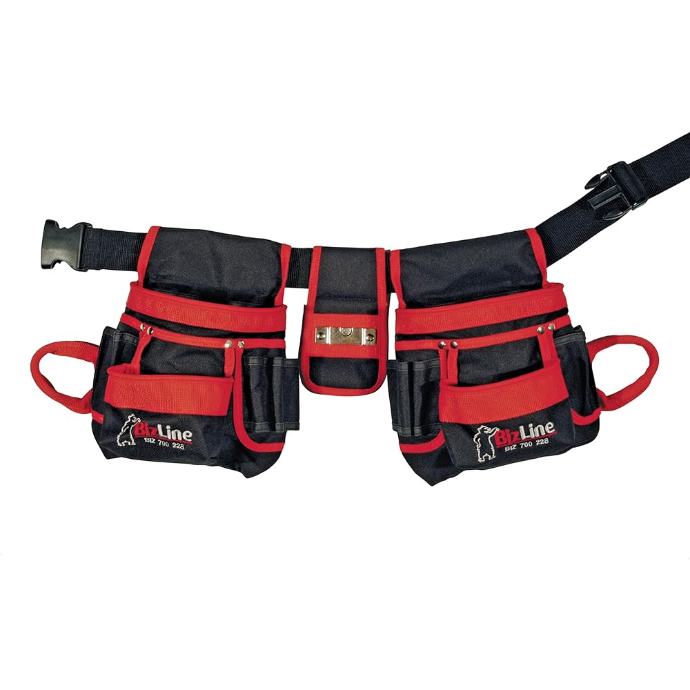 Ceinture porte-outils, multi-poches pro, electricien : Bricolage