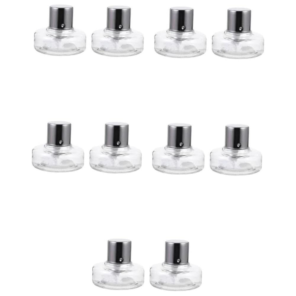 POPETPOP 5 Ensembles Mini Lampe À Lampe À Flamme Bouilloire Brûleur Bunsen en Lampe À De Laboratoire Un Transparent 2 Pièces * 5 : Commerce, Industrie et Science