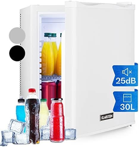 Klarstein Mini frigo de chambre 30L silencieux, réglable 5-15°C