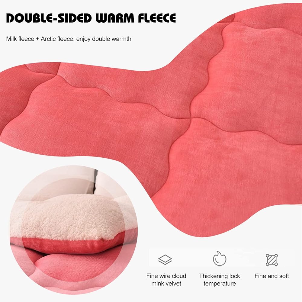 Ergocar Couverture, Plaid Double Face Doux et Chaud épaissir, Épais Durable Couverture Polaire en Sherpa, Plaid Jeté Canapé Flanelle Moelleuse, pour Domicile, Les Voyages et Plein Air : Cuisine et Maison