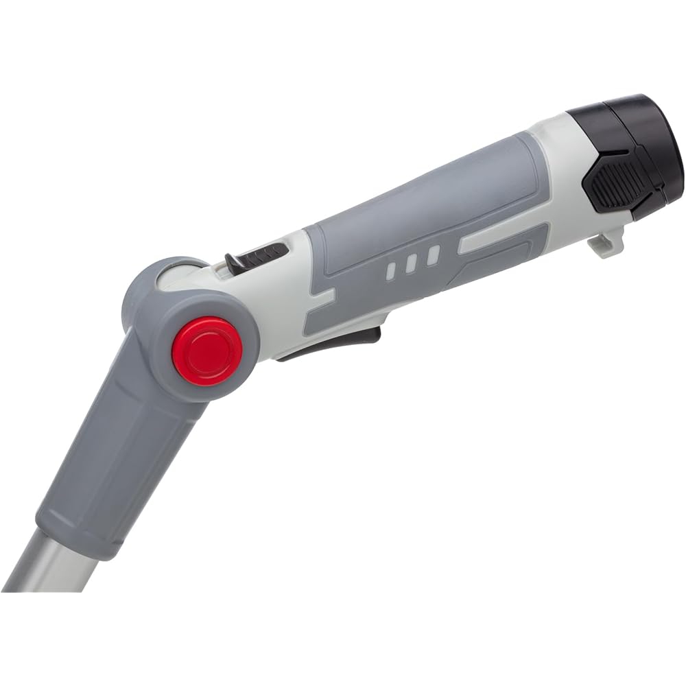 IKRA cisaille à Gazon & Taille-buissons télescopique sans Fil IGBS 1210 F avec Batterie & Chargeur, Lames « Made in Germany » : Jardin