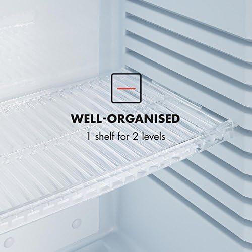 Klarstein Mini frigo de chambre 30L silencieux, réglable 5-15°C