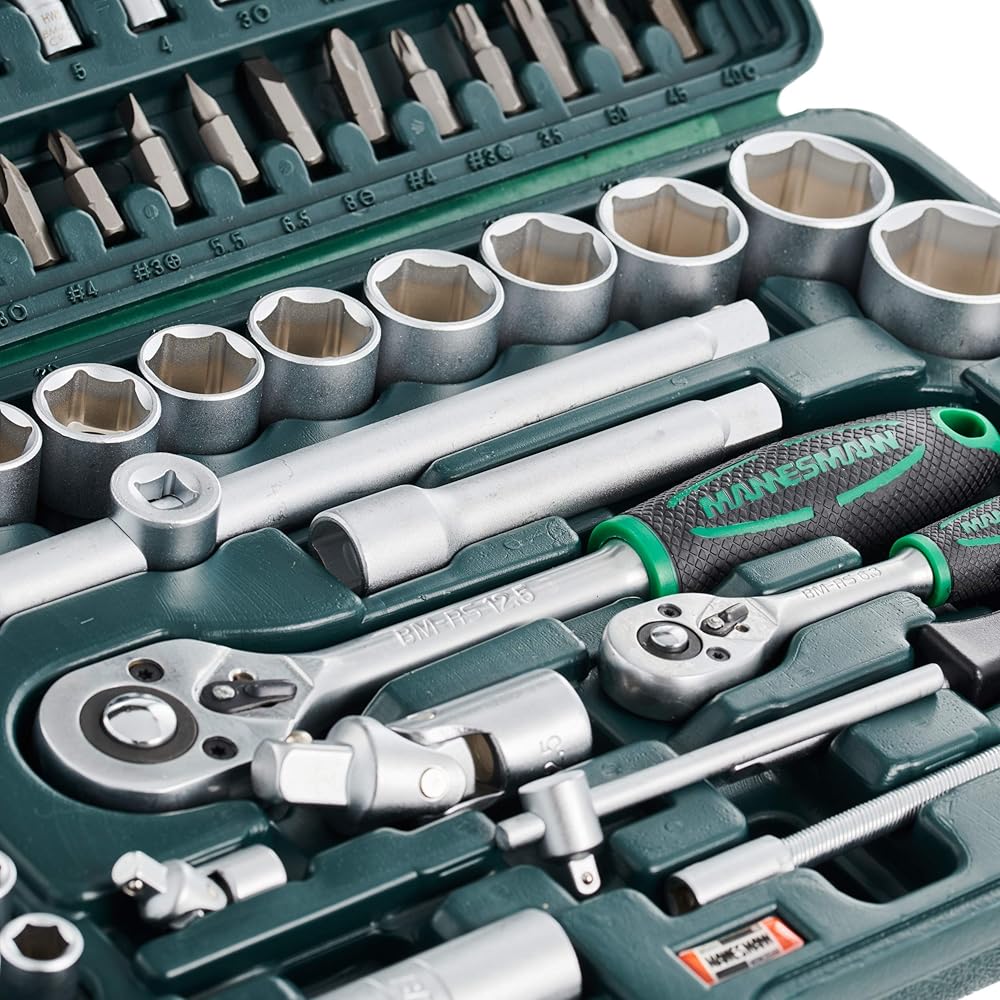 Mannesmann M98410 Clé à douille 94 pièces (Import Allemagne) : Bricolage