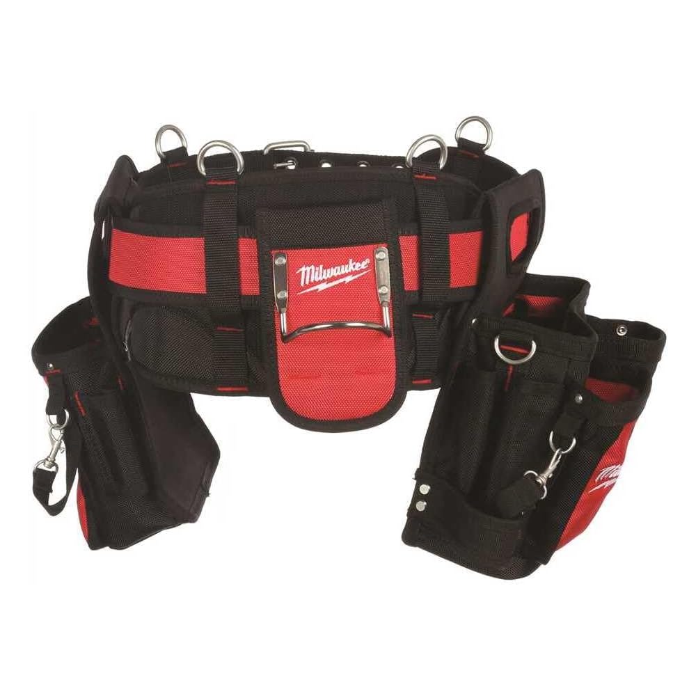 Milwaukee 48 22 8110 Ceinture de travail 29 poches Rouge/noir : Bricolage