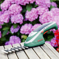 Bosch Home and Garden Set Sculpte-Haies et Taille-Herbes sans fil - Isio (3,6 V 1,5 Ah, Set 2 Lames, Chargeur) 600833102 Aqua Green : Jardin