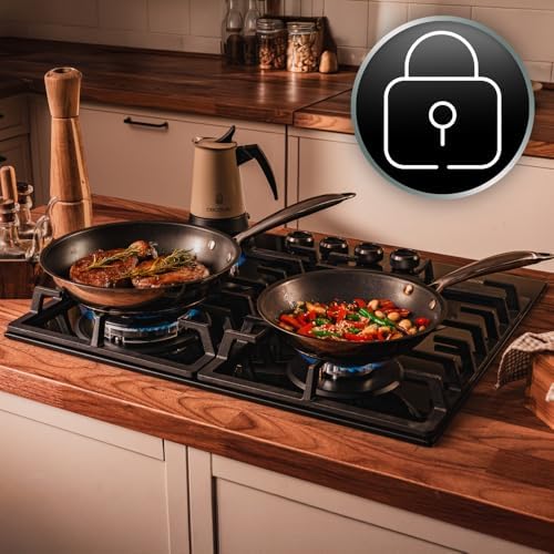 Cecotec Plaque gaz Bolero Squad G 4200S inox 4 foyers